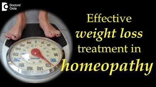 Effective weight loss treatment in homeopathy - Dr. Surekha Tiwari