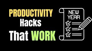 Boost Your Productivity Like a Pro | Productivity Blueprint for Personal Growth | 5 Simple Hacks