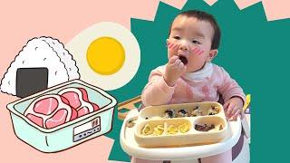 [KOR Baby] It's Chubby Pebble's first trying 'Baby-led Weaning'!! / Infant self-feeding, Korean Baby