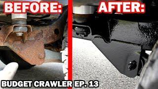 Rusty FRAME RESTORATION on a JEEP WRANGLER | Budget Crawler Ep. 13