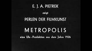 Metropolis Vorspann Pietrek - Perlen der Filmkunst (1926/62)