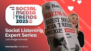 Expert Series: 2025 Trends & Social Listening with Paige Schmidt