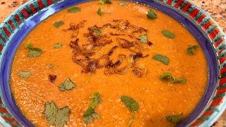 Dal Adas (Red Lentil Soup) - Cooking with Yousef