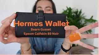 Unboxing:Hermes Wallet Bearn Gusset Epsom Calfskin 89 Nior. What I have/had EP 7 Sub Eng.