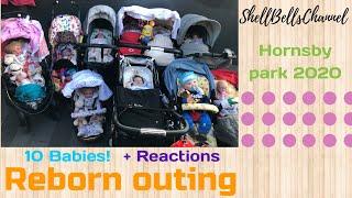 Reborn Baby doll Outing with Reactions - Hornsby park  - Episode 46