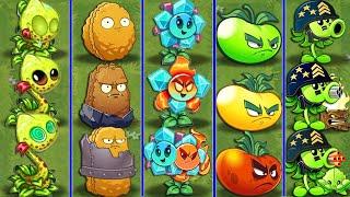 Pvz 2 Discovery - Evolution All New Plants NOOB - PRO - HACKER