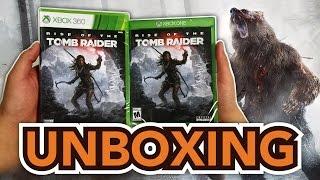 Rise of the Tomb Raider (Xbox One & Xbox 360) Unboxing!!