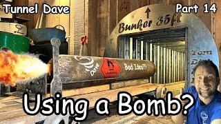 Using a Explosive projectile in Tunnel Dave great escape tunnel