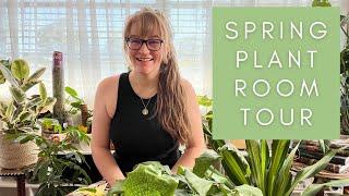 Spring 2023 Houseplant Tour - Touring My Spring Plant Room - Plant Tours