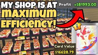 How I Achieved MAXIMUM EFFICIENCY in TCG Card Shop Simulator!