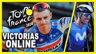 TOUR DE FRANCE 2024 En Directo Victorias online VR_JUEGOS