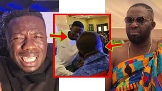 See What Dr Kwame Despite Was Caught Trying To Put Into Kwaku Manu's Mouth In Public