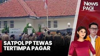 Petugas Satpol PP Tewas Tertimpa Pagar saat Jaga Demo Rusuh di Lebak - iNews Pagi 12/10