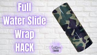 Full Water Slide Wrap HACK!!!