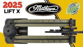 NEW!! 2025 Mathews LIFT X  - NEW Limb Shift Technology (LST)