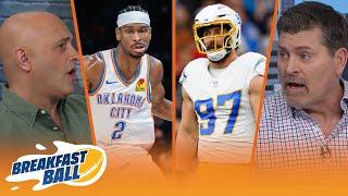 Bills sign Joey Bosa, Is Shai Gilgeous-Alexander the runaway MVP favorite? | BREAKFAST BALL