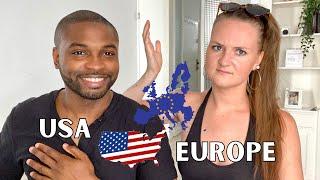 Shocking Cultural Differences Between The USA vs EUROPE  