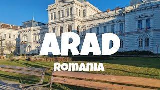 Walking in ARAD | A perfectly quiet and clean town in Western Romania