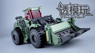 【SwiftTransform】RIGHT LEG OF DEVASTATOR! MOVIE STYLE SCRAPPER DST02 CONSTRUCTICONS  透模玩速变 DST大力神铲车