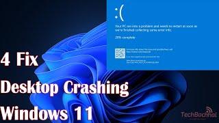 Is the Windows 11 desktop crashing