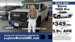 Lupient Buick GMC August 2024 Truck Offers