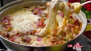 প্যানে তৈরি বেক্ড পাস্তা || Baked Pasta without Oven || Pan Baked Pasta no Oven Recipe |Pasta Recipe