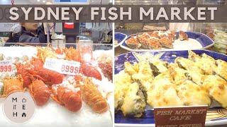 Sydney Fish Market - Seafood Market in Australia | No Talking Video | Make Eat Home