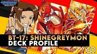 BT-17: ShineGreymon / Marcus for Game Deck Profile (Digimon Card Game)