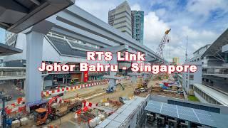 RTS Link Johor Bahru - Singapore |  March 2025 Update | Future  Bukit Chagar RTS Station