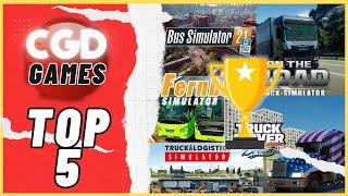 Top 5 Driving Simulator games on Xbox X/S & PS5 as voted for by the CGD GAMES viewers | #xbox #ps5