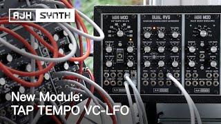 NEW! TAP TEMPO VC-LFO 16-wave voltage-controlled modulation Eurorack module with VCA, Int/Ext clock