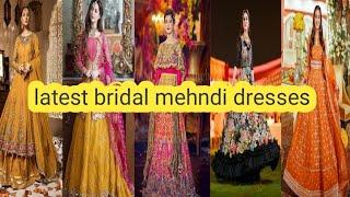 Bridal mehndi dress part_2 / latest Mayon dress for bride #arshifashion&style09