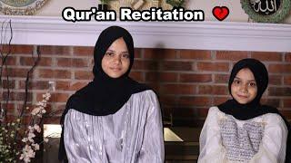 My Heart Breaks when Maryam and Fatima Recite | Holy Qur'an | Surah Al-Buruj