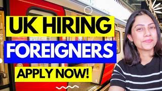 [NEW] UK HIRING FOREIGN WORKERS | Jobs with VISA SPONSORSHIP