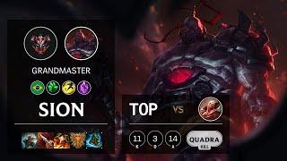 Sion Top vs Vladimir - BR Grandmaster Patch 10.22