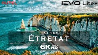 Étretat, France  - by drone / Autel Evo Lite+ [6K]