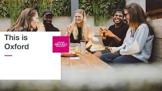 This is Oxford | Oxford Brookes University