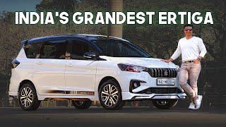 INDIA'S GRANDEST WHITE ERTIGA MODIFICATION | SUPER FINISHING INTERIOR | 9321811482