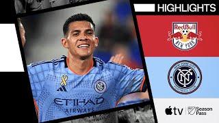 New York Red Bulls vs. New York City FC | New York is Blue! | Full Match Highlights