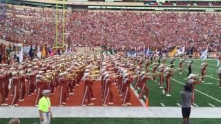 Texas Longhorn Band pre-game entrance into DKR Sep 4, 2016 Notre Dame @ Texas