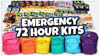 What's INSIDE Our 72 HOUR EMERGENCY "BUG OUT" Bags? (Prepping for a HURRICANE)