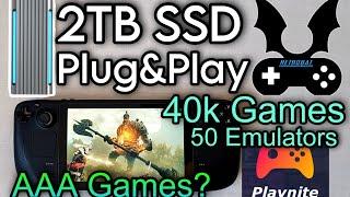 This ILLEGAL Plug&Play 2TB SSD Full of AAA Games should be Banned !!! | Playnite + RetroBat