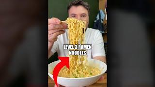 I tested 3 levels of RAMEN hacks?!