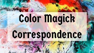 Color Magick Correspondence