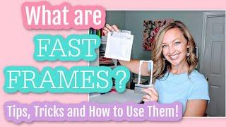 What are Fast Frames? How to use Fast Frames with your multi-needle embroidery machine