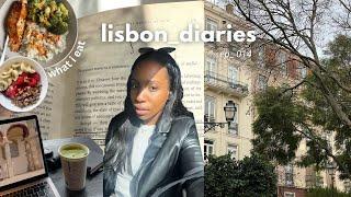 lisbon diaries | productive days in my life, working out, coffee shops & reading 