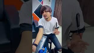 My New ￼ tattoo  #bhavesh_thakor #comedyshorts #new_comedy_video_2023￼ #funny #shortsbeta