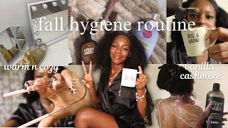 thee PERFECT fall hygiene routine  smell goods, oral care, skin care + microneedling