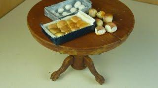 Dollhouse Miniature Dinner Rolls