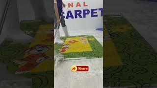 Satisfactory cleaning of children's carpet /ASMR